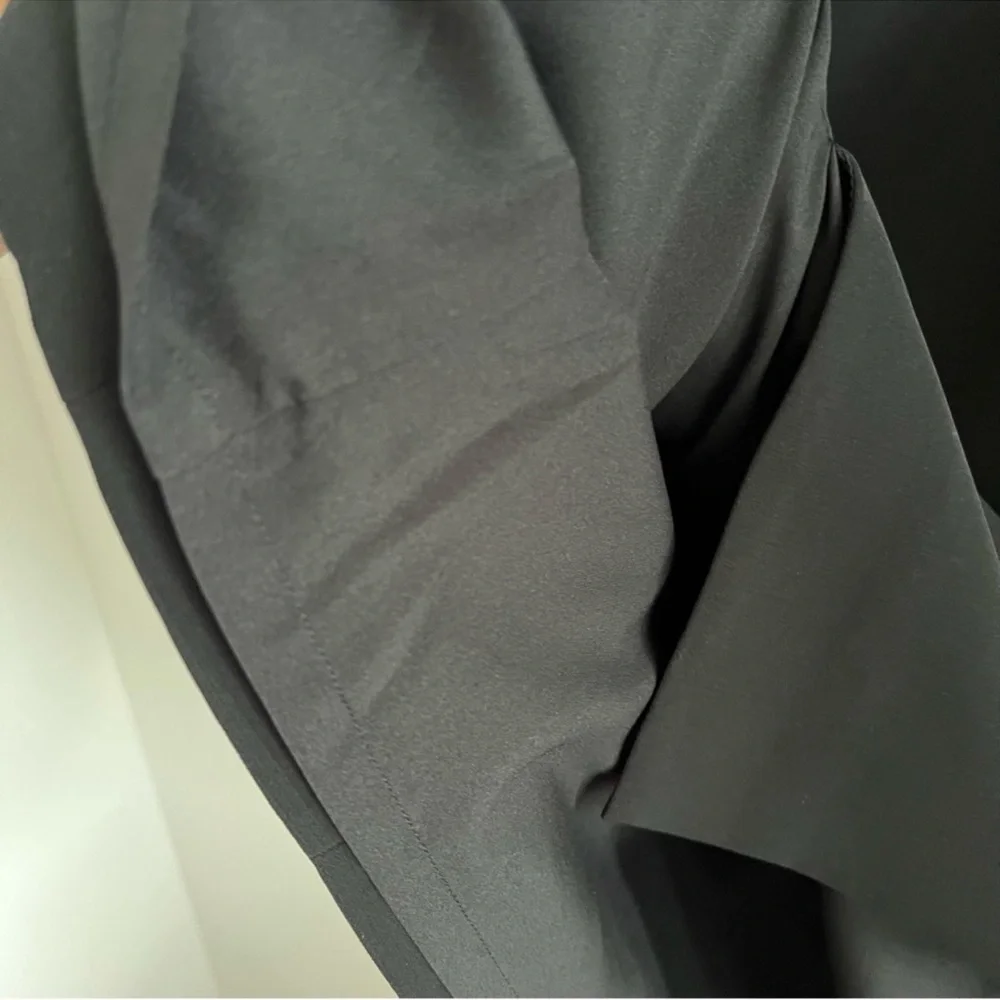 Ann Taylor Black Skirt Career Back Zip Work Office 14 - Picture 4 of 6